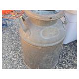 Vintage Elmer Thompson (Fisher Minnesota) Milk Can