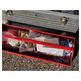 20" Tool Box with Tool Tray and Hand Tools, Hardware