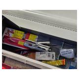 20" Tool Box with Tool Tray and Hand Tools, Hardware