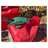 Lot of (2) 2Gal.8oz. Plastic Gasoline Can