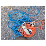 (2) Extension Cords and (1) Multi-Plug Outlet