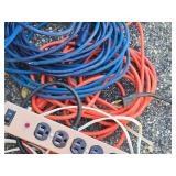 (3) Extension Cords and (1) Multi-Plug Outlet