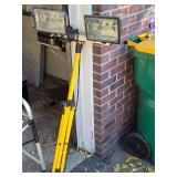 2 Head Work Light with Tripod Stand