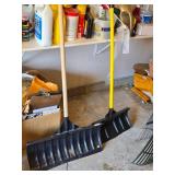 Lot of (2) Snow Shovels