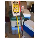 Lot of (2) Mops (one new)