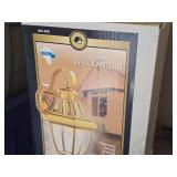 Lot of (2) Hampton Bay Outdoor Hanging Wall Lantern Fixtures (in original packaging)