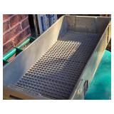 Lot of (2) Plastic Trays 26" x 12" x 5"