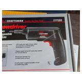 Craftsman® Cordless Screwdriver | Cordless Rechargeable Reversible (in original packaging)