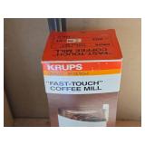 Krups Fast Touch Coffee Mill (in original packaging)