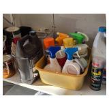 Household Chemicals - Yard Spray, Paint, Urethane, Clorox Bleach Window Cleaner, Rit and many more (assorted)