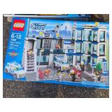 Lot of (3 Bins) Various LEGO Sets - Police Station, Mech Dragon, Bi-Plane, Skylanders Giants Thumpback and Pop Fizz, Coast Guard Patrol and more