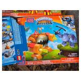 Lot of (3 Bins) Various LEGO Sets - Police Station, Mech Dragon, Bi-Plane, Skylanders Giants Thumpback and Pop Fizz, Coast Guard Patrol and more