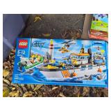 Lot of (3 Bins) Various LEGO Sets - Police Station, Mech Dragon, Bi-Plane, Skylanders Giants Thumpback and Pop Fizz, Coast Guard Patrol and more