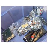 Lot of (3 Bins) Various LEGO Sets - Police Station, Mech Dragon, Bi-Plane, Skylanders Giants Thumpback and Pop Fizz, Coast Guard Patrol and more