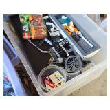 Lot of (3 Bins) Various LEGO Sets - Police Station, Mech Dragon, Bi-Plane, Skylanders Giants Thumpback and Pop Fizz, Coast Guard Patrol and more