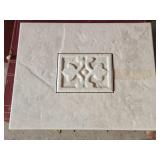 Lot of (24) Grespania Ceramic Tile 1/4" x 10" x 8"