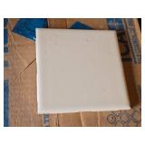 Lot of (1 Box) 12-sq.ft. Monarch Ceramic Tile 1/4" x 4 1/4" x 4 1/4"