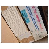 Lot of (1 Box) 15-sq.ft. Wenczel Ceramic Tile 1/4" x 4 1/4" x 4 1/4"