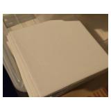 Lot of (3 Plastic Bins) Ceramic Tile 1/4" x 4 1/4" x 4 1/4"
