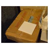 Lot of (1 Box) 12-sq.ft. Ceramic Tile 1/4" x 4 1/4" x 4 1/4"