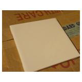 Lot of (1 Box) 12-sq.ft. Ceramic Tile 1/4" x 4 1/4" x 4 1/4"