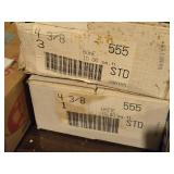 Lot of (1 Partial + 1 Full Box) Ceramic Tile 1/4" x 4 1/4" x 4 1/4"