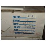 Lot of (1 Mostly full + 1 Full Box) Ceramic Tile 1/4" x 4 1/4" x 4 1/4"