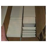Lot of (1 Mostly full + 1 Full Box) Ceramic Tile 1/4" x 4 1/4" x 4 1/4"