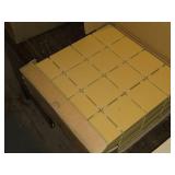 Lot of (16) Ceramic Tile 1/4" x 12" x 12"
