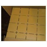 Lot of (16) Ceramic Tile 1/4" x 12" x 12"