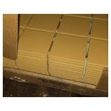Lot of (16) Ceramic Tile 1/4" x 12" x 12"
