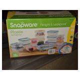 snapware Food Keeper Set | Airtight & Leakproof 38-piece (in original packaging)