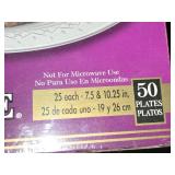 Elegant Ware Dinner and Dessert Plates 2-pack (in original packaging)