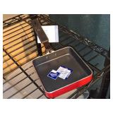 Mini Square Skillet 5"x5", 4"D Pan, 4"D Pot