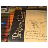 The Pampered Chef Cookie Press (in original packaging)