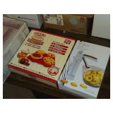 My Lil Pie Maker, Cookie Press (in original packaging)