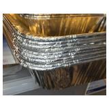 (5) Baking Sheets 9.2"x13.2", (8) Roaster Pan Aluminum Insert 20"x13"x3", (10) Roaster Pan Aluminum Insert 12-1/2"x10"x3"