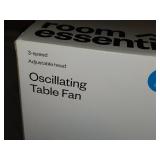 Household 3-speed Oscillating Table Fan (in original packaging)