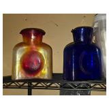 Lot of (10) Table Vases 8" ()