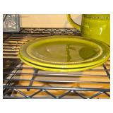 (2) 8 1/2" Plates, (1) Serving Pitcher 5-1/2",  (1) Serving Pitcher 4",  (1) Serving Pitcher 7"