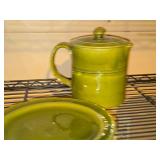 (2) 8 1/2" Plates, (1) Serving Pitcher 5-1/2",  (1) Serving Pitcher 4",  (1) Serving Pitcher 7"