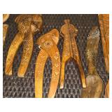 Wooden Utensil Set 11-piece with Serving Tray