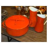 Lot of (3) Metal Dishes