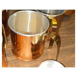 Lot of (4) Copper Mugs