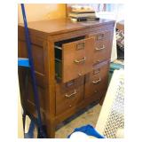 The C.D. Steele Co Business Furniture Wood File Cabinet 4-drawer