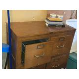 The C.D. Steele Co Business Furniture Wood File Cabinet 4-drawer