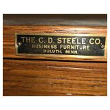 The C.D. Steele Co Business Furniture Wood File Cabinet 4-drawer