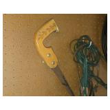 Hand Saws, Tree Saw, Extension Cords, Hose, Spring C;amp