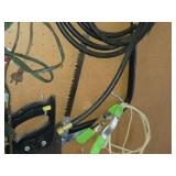 Hand Saws, Tree Saw, Extension Cords, Hose, Spring C;amp
