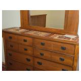 Vaughan-Bassett Dresser With Mirror